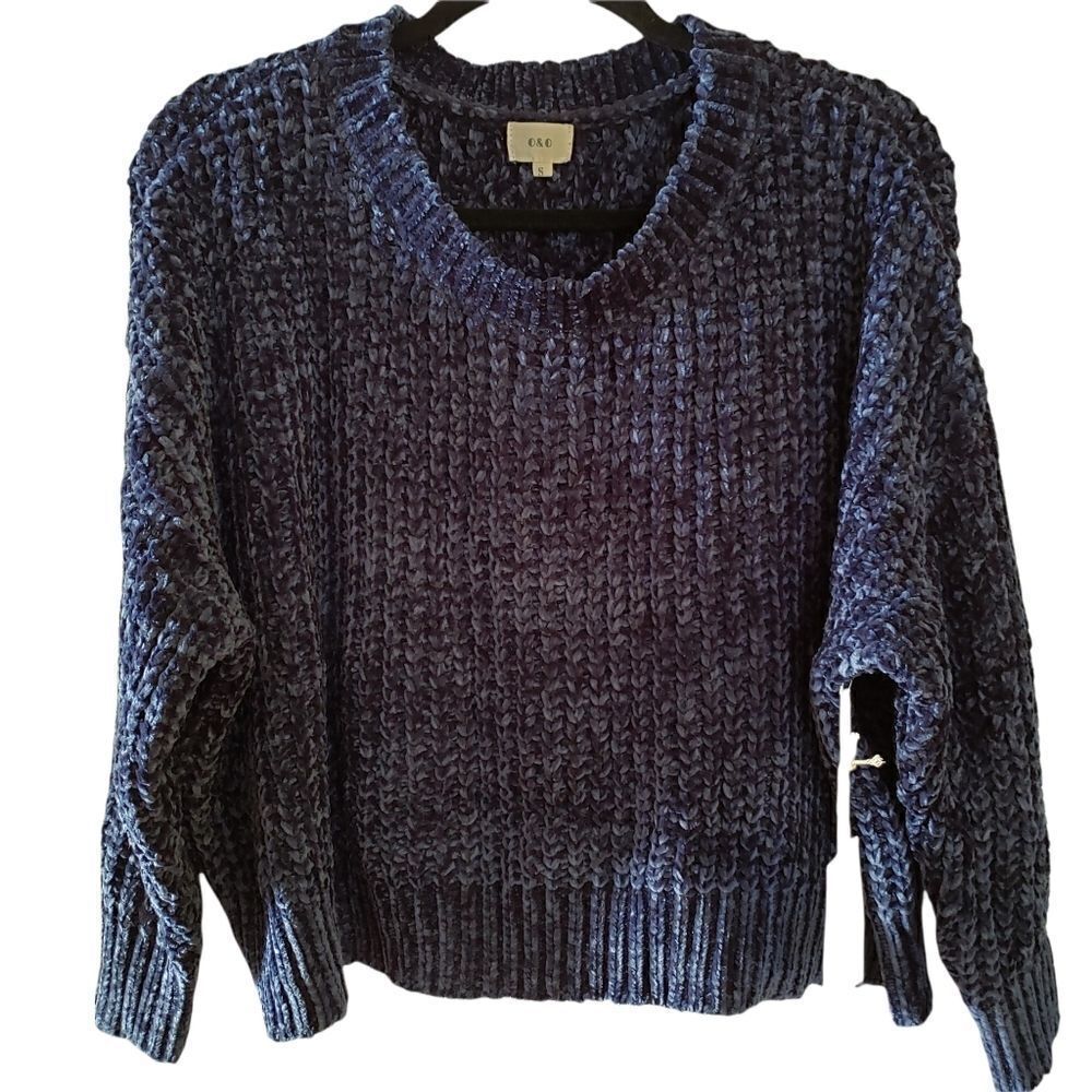 O&O Chunky Knit Long Sleeve Oversized Sweater